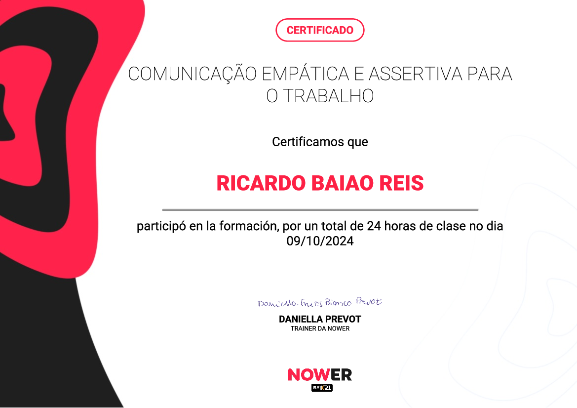 Certificado K21